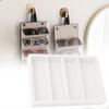 Sunglasses Organizer Tray 4 Grids Eyeglasses Storage Box for Men Women Space Saving Trendy Glasses