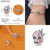 100% Coppernew Halloween Series Charm Pumpkin Skull Beads Fit Originalbracelet Diy Jewelry Making Gifts