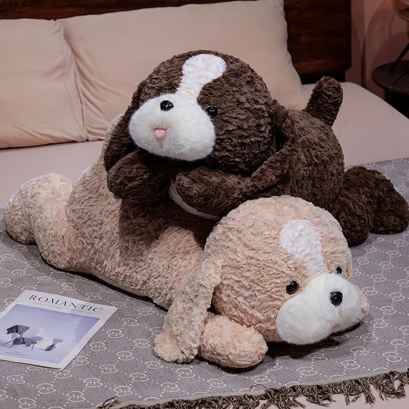 Flauschiger Border Collie Plüschtier Niedlich Weich Hochwertig Cartoon Stofftier Puppe Heimdeko Geschenke für Kinder