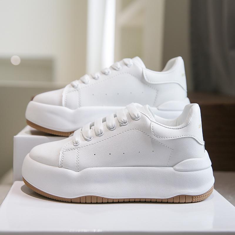 

Sports little white shoes women s 2024 autumn and winter new women s shoes platform versatile board shoes popular casual shoes 40 білий