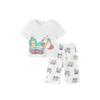 Balabala Kids' Cotton Summer Pajama Set