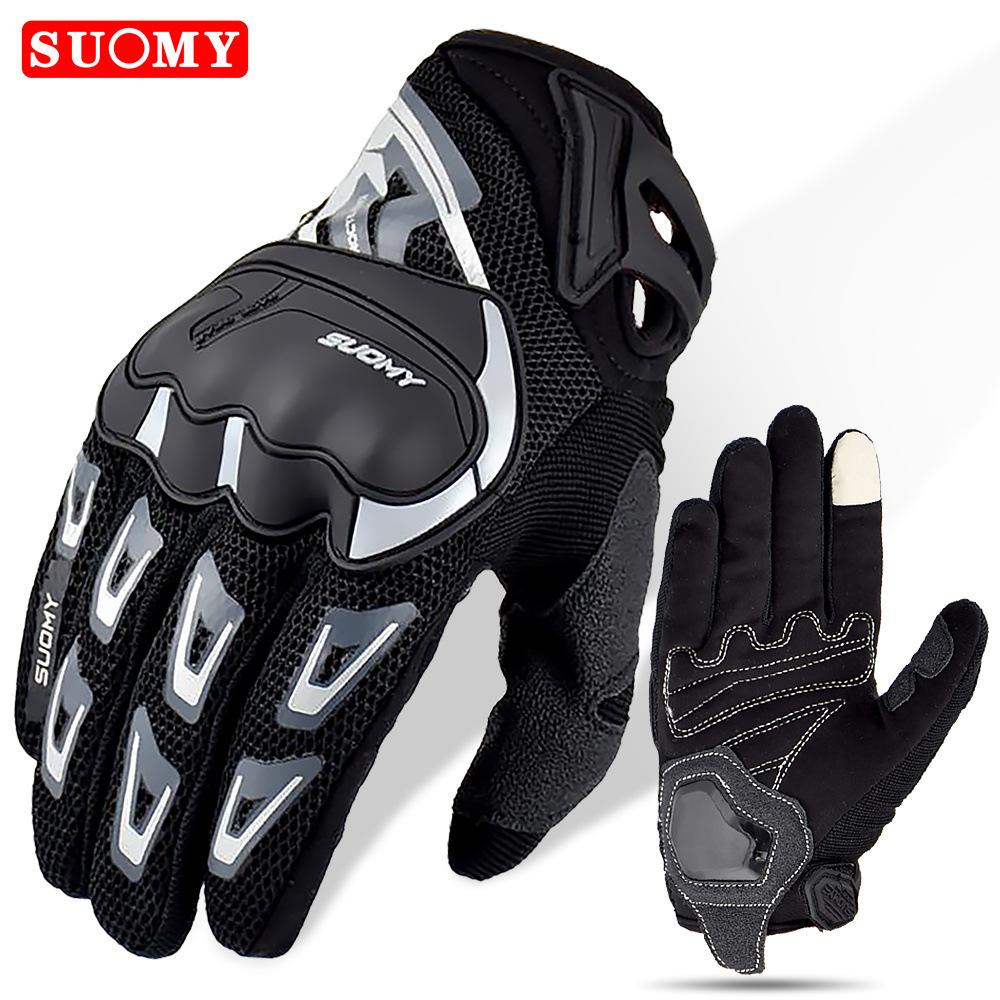 Motorcycle touchscreen gloves