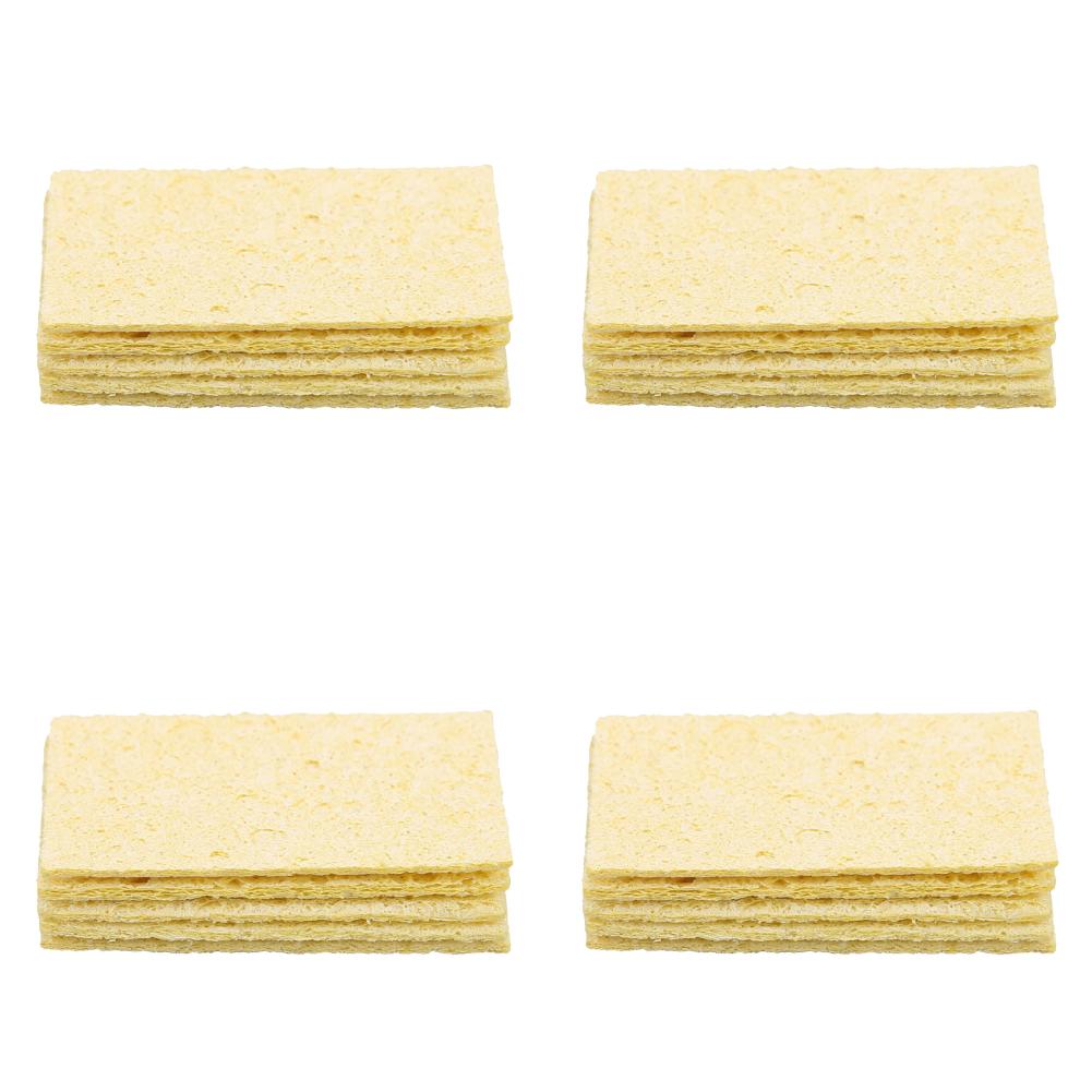 

10pcs Enduring Soldering Iron Cleaning Sponge Electric Welding Tip Cleaner