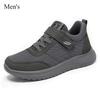 Velcro Couple Casual Shoes Fashion Versatile Simple Sneakers Walking Shoes Comfortable Non Slip Breathable