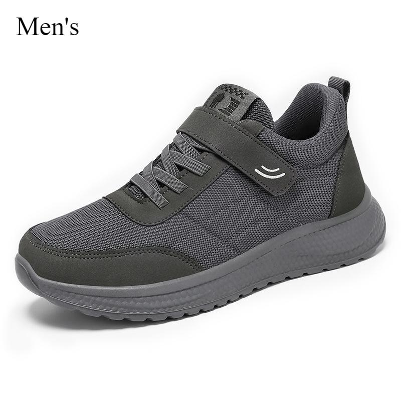 Velcro Couple Casual Shoes Fashion Versatile Simple Sneakers Walking Shoes Comfortable Non Slip Breathable