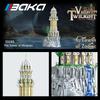3726PCS Tower of Miracles Building Blocks European Myth Lighthouse Models Bricks Desktop Decoration Toys For Kids Holiday Gifts