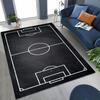 Soccer Stadium Area Rug Football Field Sports Design Football Field Rug Kids Sports Room Decor American Carpet Home Decoration