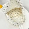 Schoolbag Korean ins style cute polka dot backpack 1011 new small fresh casual backpack student commuter schoolbag