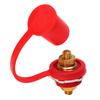 250A Battery Terminal Connector 3 8in Strong Strength Brass Stud Terminals for Car RV Boat Red