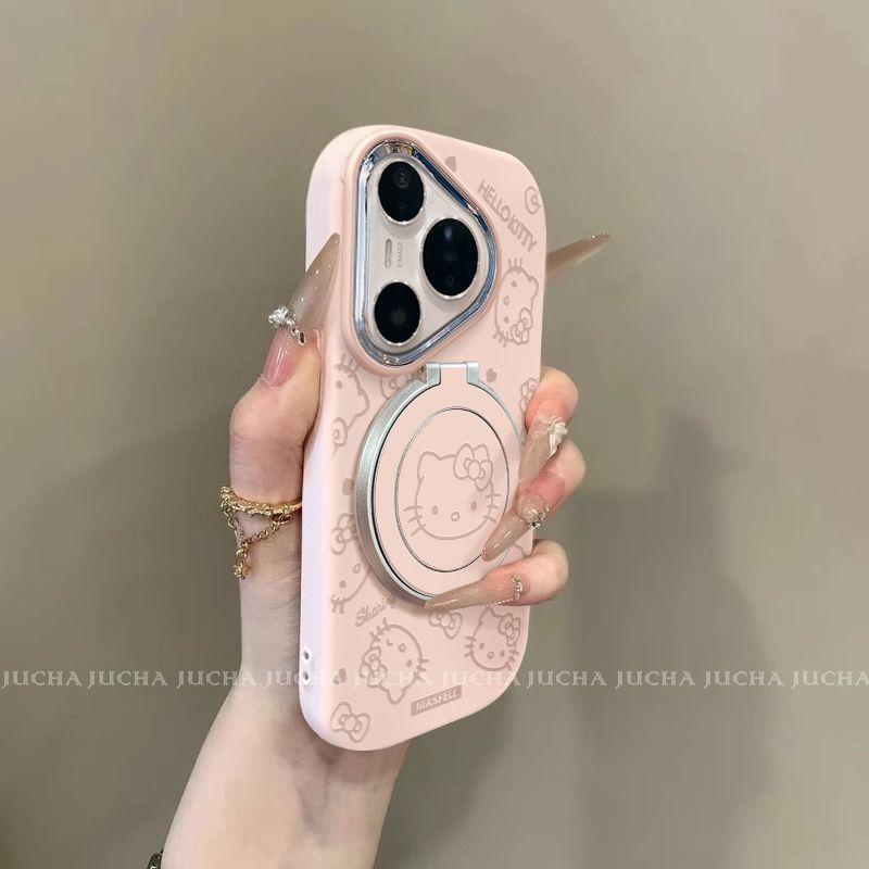 Applicable to Huawei nova15 mobile phone case cartoon cute HUAWEInova15pro couple lines Katie