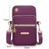 Casual Waterproof Nylon Crossbody Bags Women Messenger Shoulder Bag Female Small Cell Phone Handbags Purses Sports Pouch Bag