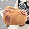 Animal Cartoon Capybara Plush Backpack Plush Capybara Capybara Plush Bag  Couple