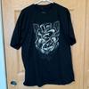 Vintage Black Skull Tophat Oversized Tshirt from 2000's Skater Y2K Size XL