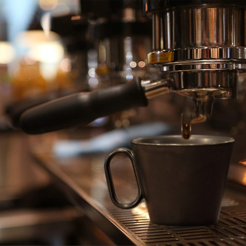 Wired Beans Arita Ware Eternal Mug Regular Mug, (Black Matte, 240ml)