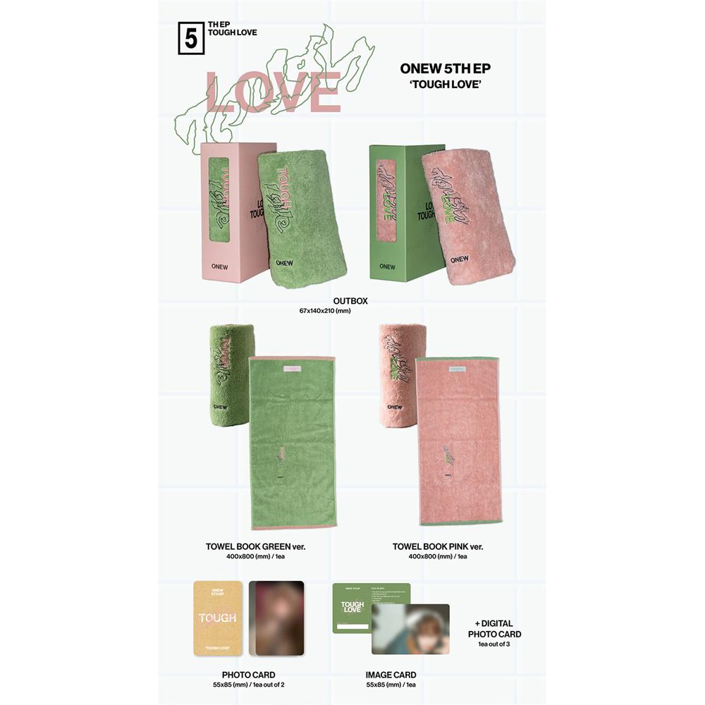 [Pre-order] ONEW - TOUGH LOVE [TOWEL BOOK Ver.]