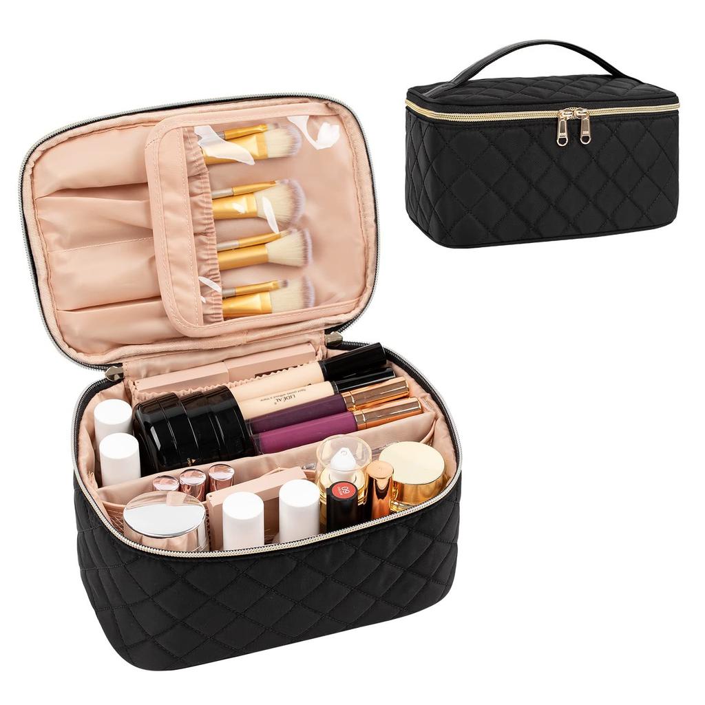 Large-capacity makeup bag waterproof and convenient toiletry bag fashionable and travel hand-held storage bag
