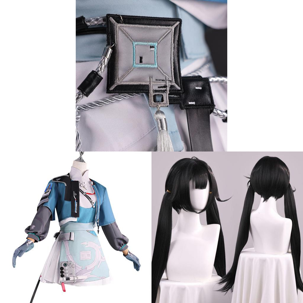 Arknights Endfield Cosplay Kostüm Mit Zubehör Für Anime Rollenspiel