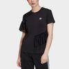 Adidas Originals Tulle T Shirts Women's Black Crew Neck Moderate Other GK3659