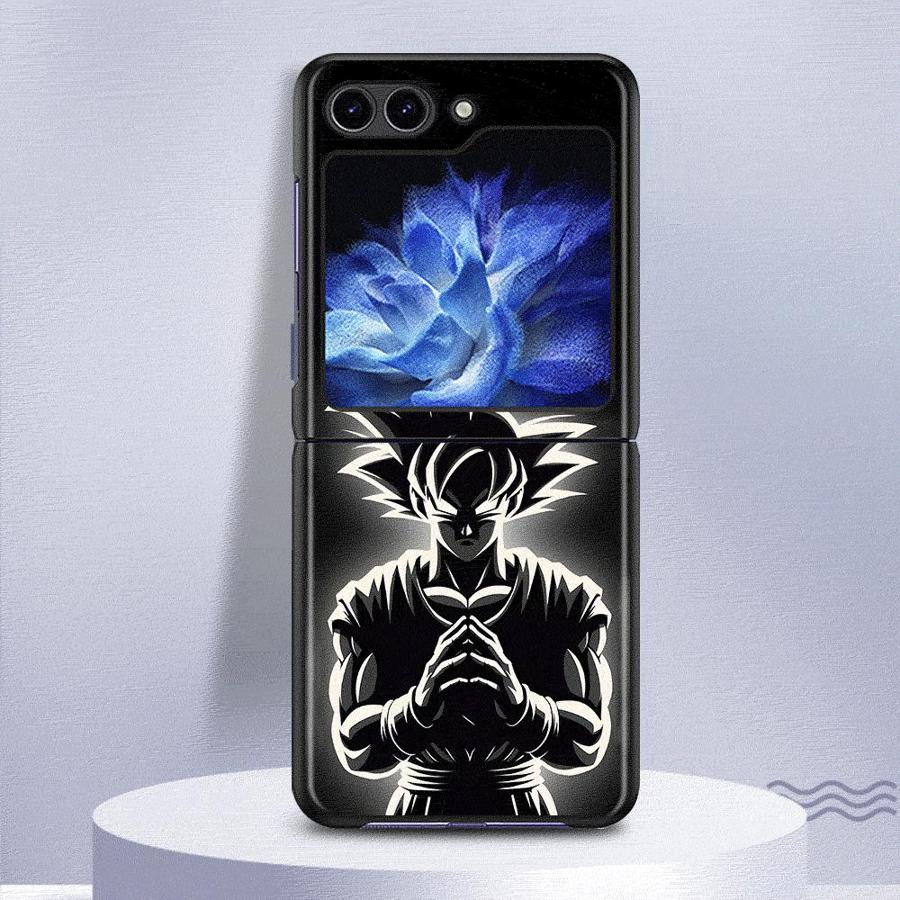 

Чехол Dragon Ball Goku Vegeta для Samsung Galaxy Flip6 Flip4 Flip7 FE Flip3 Flip5 Z Flip 7 6 5 4 3 Задняя крышка телефона Funda Galaxy Z Flip6