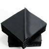 100 Peças Pano de Limpeza de Tela Microfibra 15x15cm Preto para Óculos de Sol Óculos Lentes Limpeza Celular Tablet Computador Pano de Limpeza