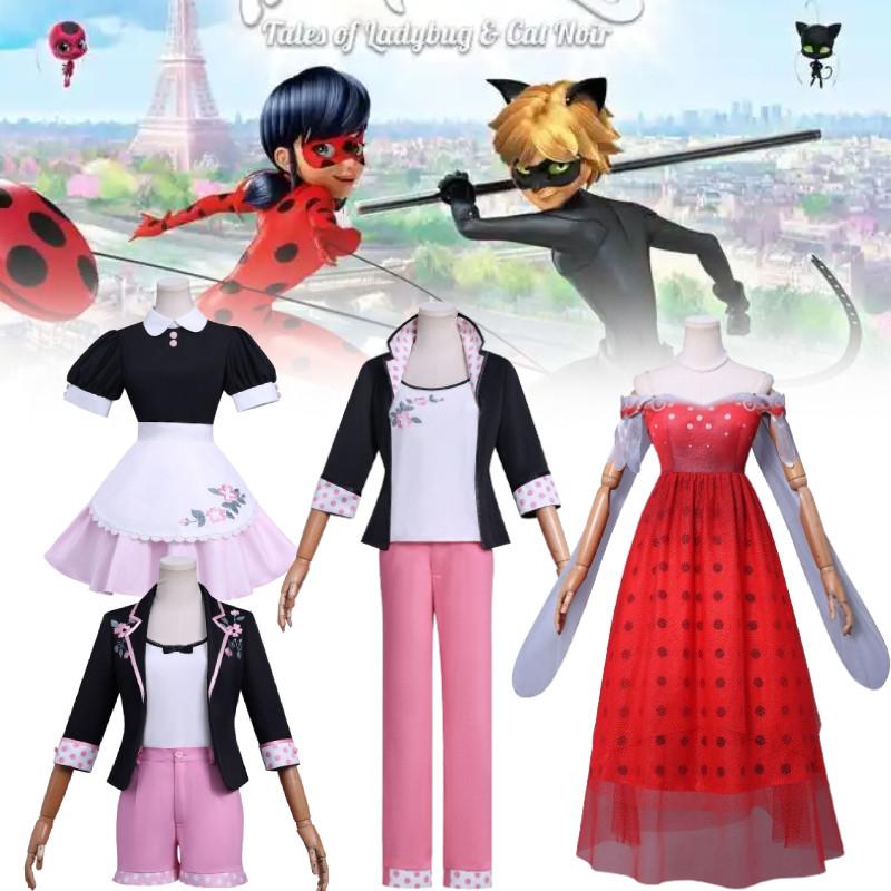 Ladybug Costume Cosplay Clothing Halloween Party Performance Stage