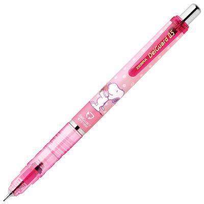 Zebra DelGuard Snoopy Mechanical Snoopy 0.5mm Pencil, Pink, P-MA89-SN-Q3