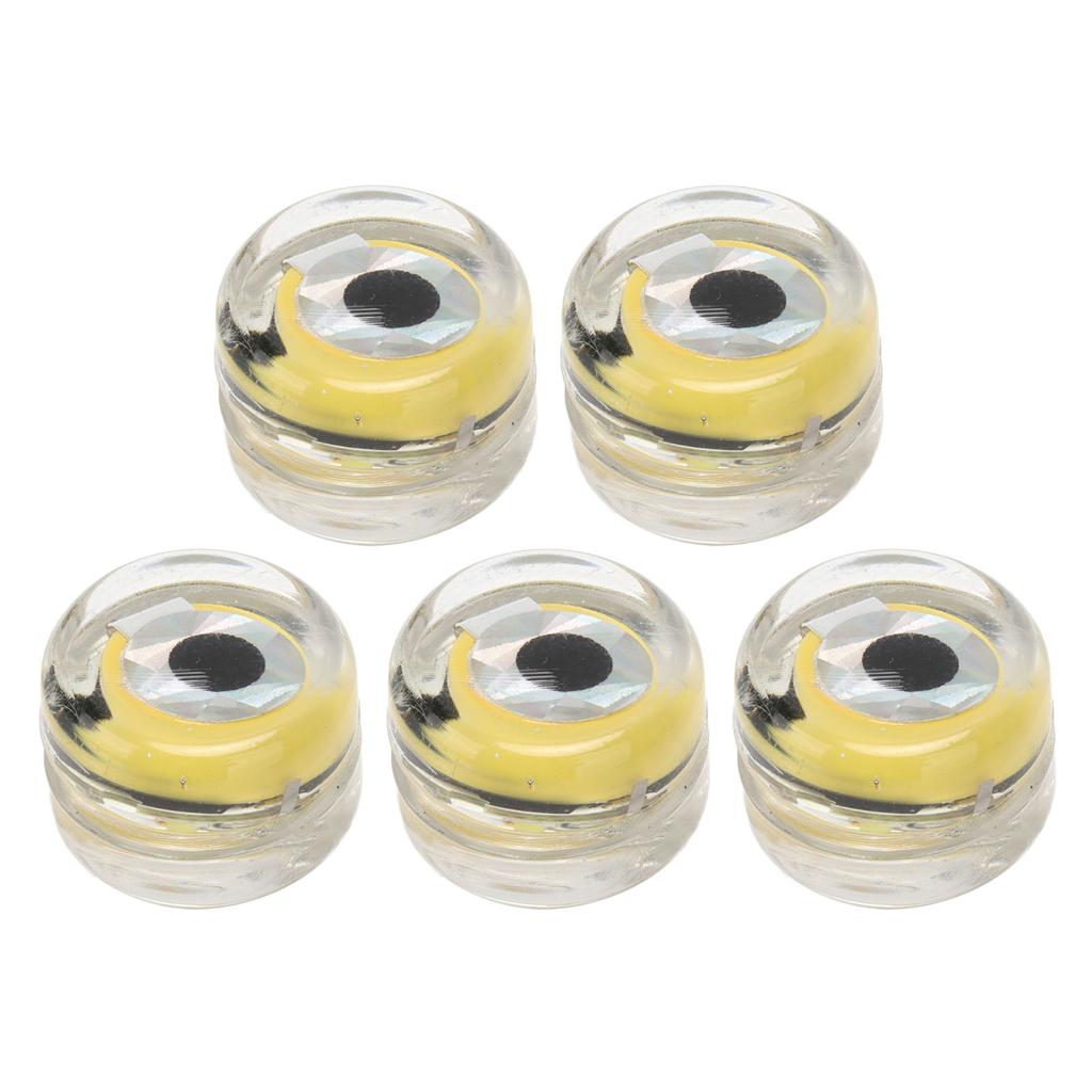 5Pcs Underwater Lure Lamp Compact Lightweight Waterproof LED Fishing Bait Light for Fresh Water