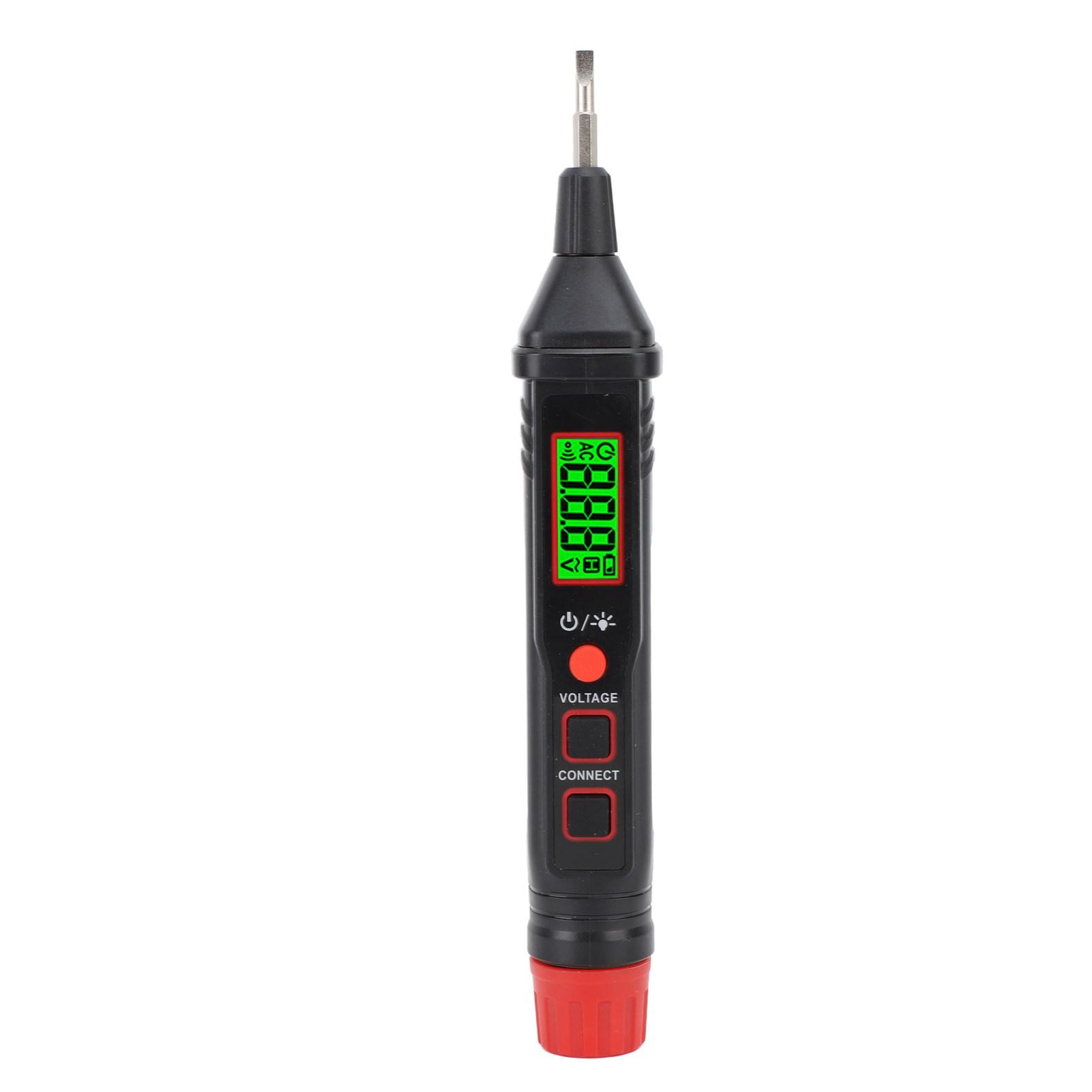 

Voltage Tester Pen Type LCD Digital Display 121000V NCV Volt Detector Circuit Line Test Pen for