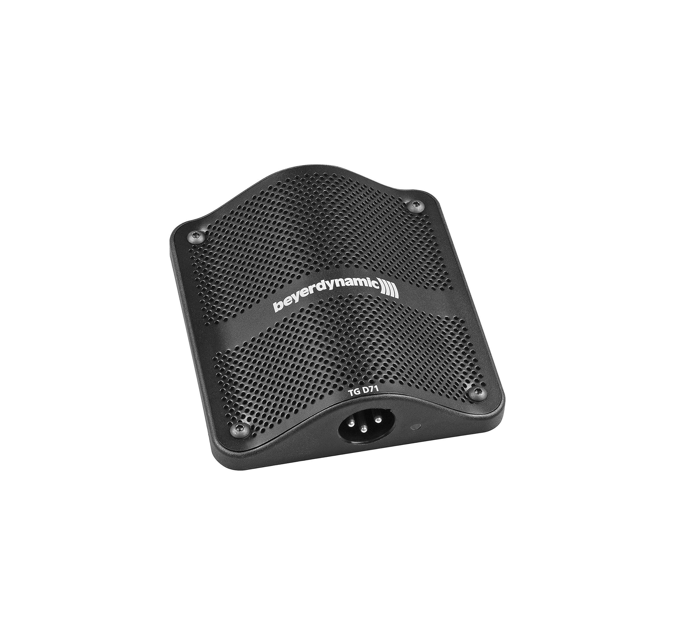 

Конденсаторний мікрофон граничного шару beyerdynamic TG D71C для бас-барабана, барабанів, кахона та фортепіано від beyerdynamic