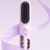 Small Travel Friendly Straightening Brush With MCH Ceramic Heating Technology And USB C Charging