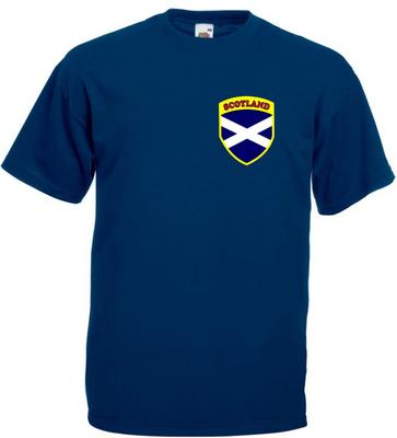 Unisex tričko Scotland Scottish Saltire Football Team