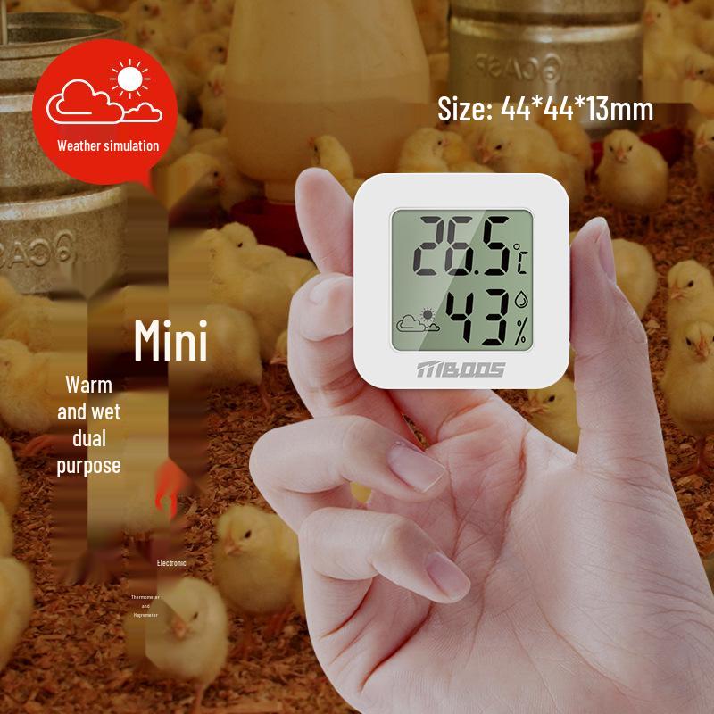 Высокоточный электронный термогигрометр для теплиц и птицеферм