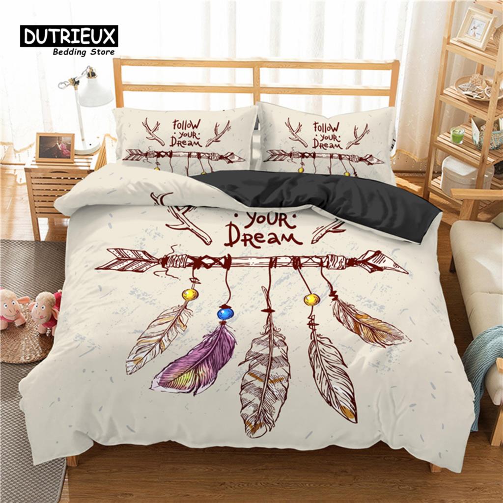 

Роскошный 3D принт Ловец снов Домашний уютный удобный пододеяльник наволочка детский постельный комплект размер Queen и King EU/US/AU/UK EU single(135x200cm)
