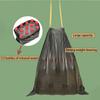 75PCS/Roll Garbage Bags Household Plastic Trash Bag with Drawstring Disposable Trash Bags Household Cleaning Tools