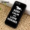 Horse Pony Horse Heartbeat For iPhone 17 Air 16 Phone Case Cover 15 14 plus 12 13 pro max coque Fundas