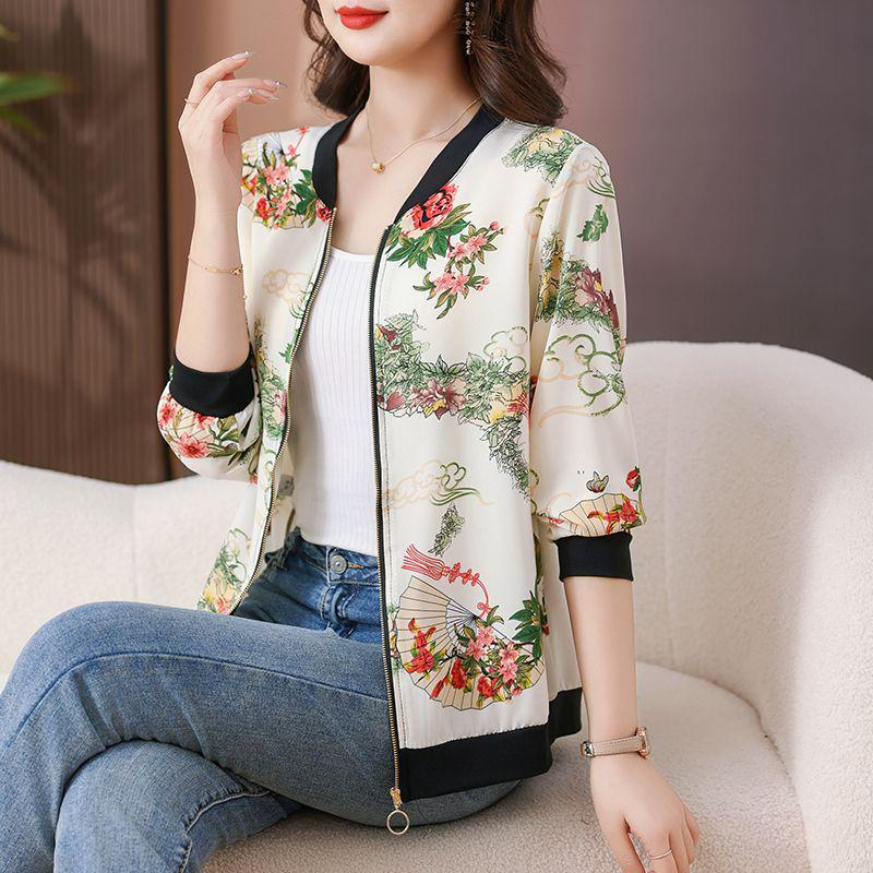 Veste Légère Polyvalente Printemps/Été 2025 pour Femmes de plus de 50 ans - Élégante et Confortable