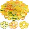 20/50pcs Artificial Plastic Lemon Fake Plants Kid Toys Fridge Sticker Diy Needlework Household Products New  Christmas Decor