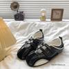 Women's Autumn Lightweight Velcro Mary Jane Sneakers - Thin-soled, Casual Sports, with Inner Height Increase.