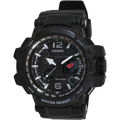 CREPHA Analog-Digital Watch TS-AD094-BK for Men