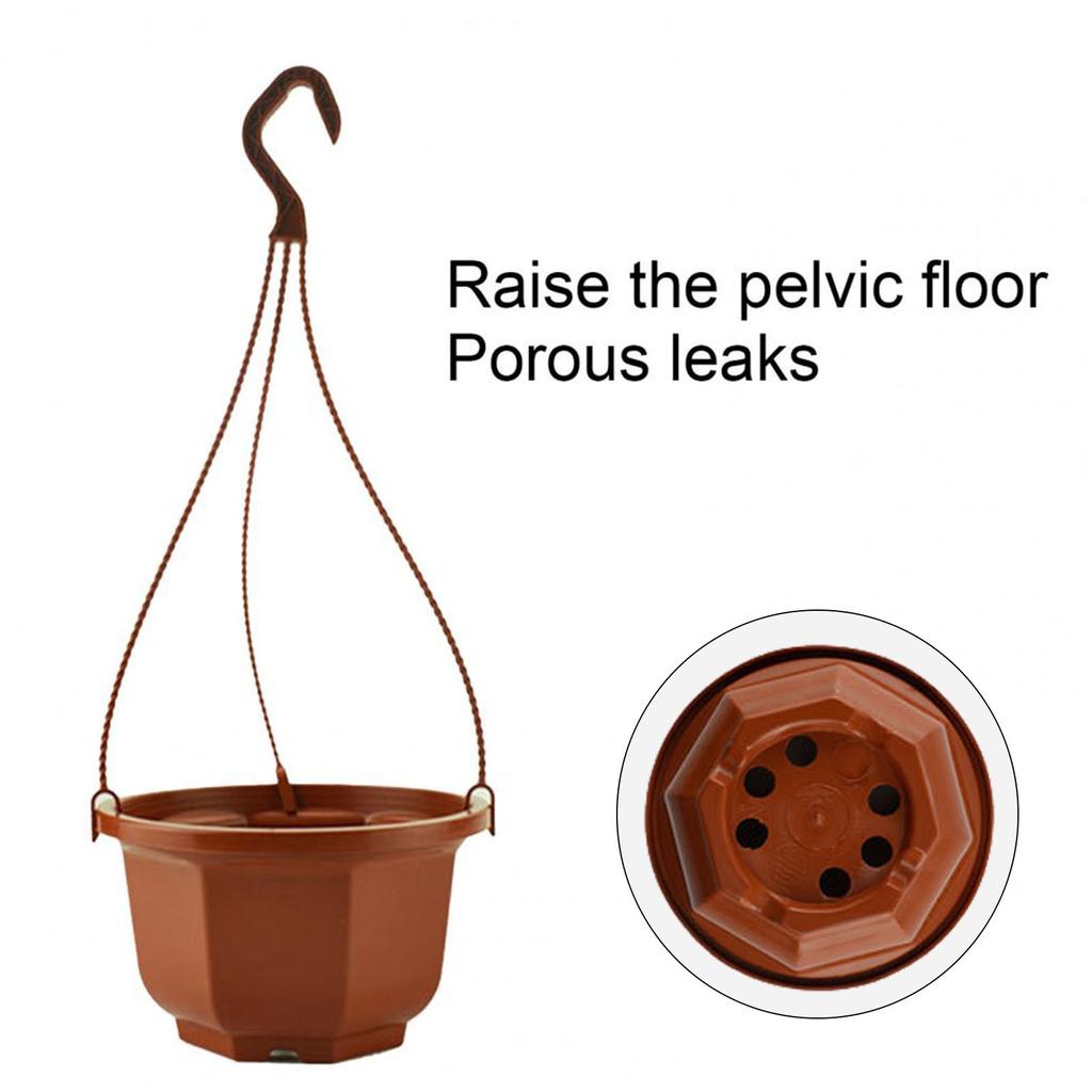 Lot de 14 chaînes de pots de fleurs en plastique pour plantes, support de jardinière à suspendre, décoration de balcon