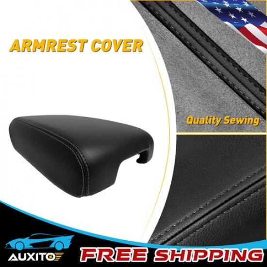 

1x Black Console Armrest Lid Cover For Infiniti Pathfinder QX60/Nissan 2013-