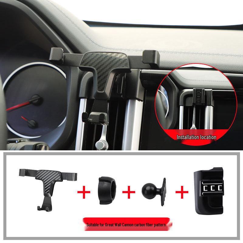 Great Wall Cannon 19-20 Interior Phone Holder with Wireless Charging