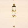 Dragon Phoenix Lucky Wind Chimes Multifunction Copper Alloy Bell Fengshui Bell Pendant for Door Window Wall Tree Decoration