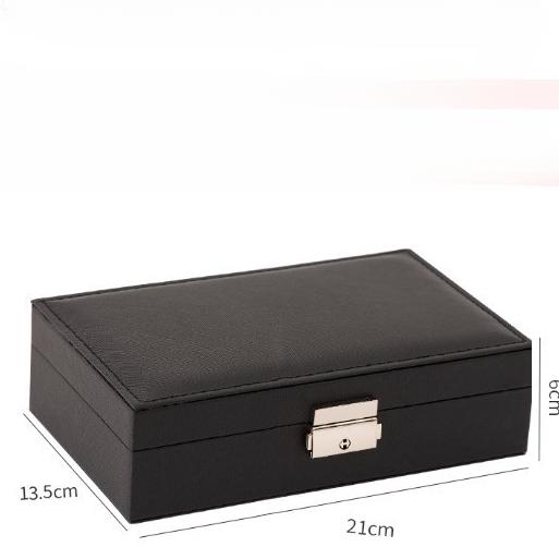 Schmuck-Aufbewahrungsbox, tragbare Schmuckschatulle, Schmuck-Aufbewahrungsbox, multifunktionale Ohrringe, Aufbewahrung, Ring, Halskette, Organisation