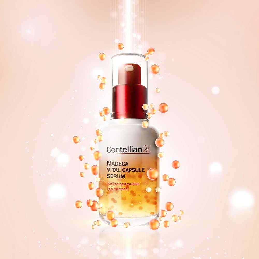 Centellian 24+ Vital Kapsel Serum 50ml/ VERBESSERTER HAUTTON & AUSSTRAHLUNG, Feuchtigkeitsspendend, Koreanische Kosmetik, K-Beauty