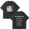 CHARLI XCX Album Music, Fashion, Film Tour 2026 Print T-shirt Men Women Hip-hop T-shirts Summer Cotton Vintage Washed T-shirts