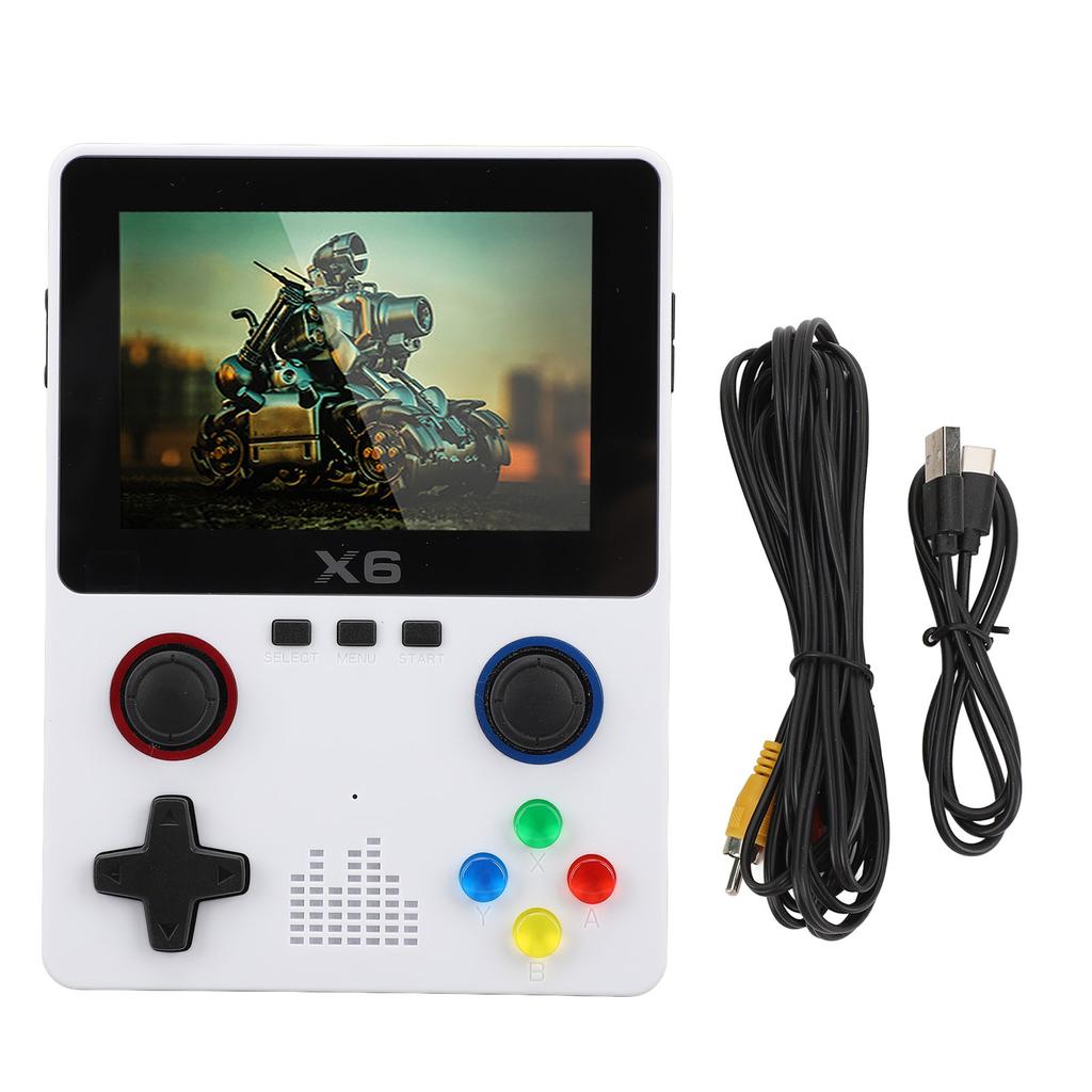 Handheld Game Console Supports Two Players Dual Joystick 3.5 Inch HD IPS Color Display 2000MAH