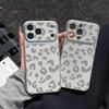 Luxury Plating Leopard Electroplated Glossy Phone Case for iPhone 17 16 Air 11 12 13 14 15 Pro Max 7 8 Plus Protective INS Cover