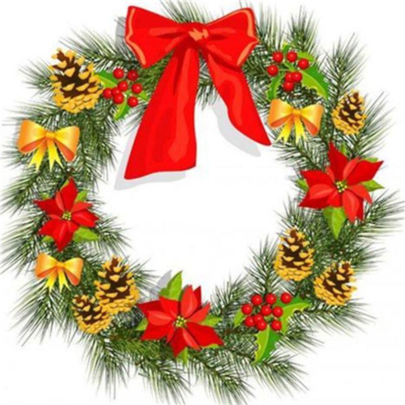 Winter Diamant Malerei 5d Weihnachten Voll Runde Diamant Stickerei Strass Bilder Diamant Stickerei Heimdekor Geschenk