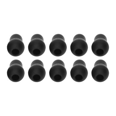 10pcs Stethoscope Ear Tips Universal Replacement 2.5mm Silicone Stethoscope Earplugs for 5mm Ear Hooks